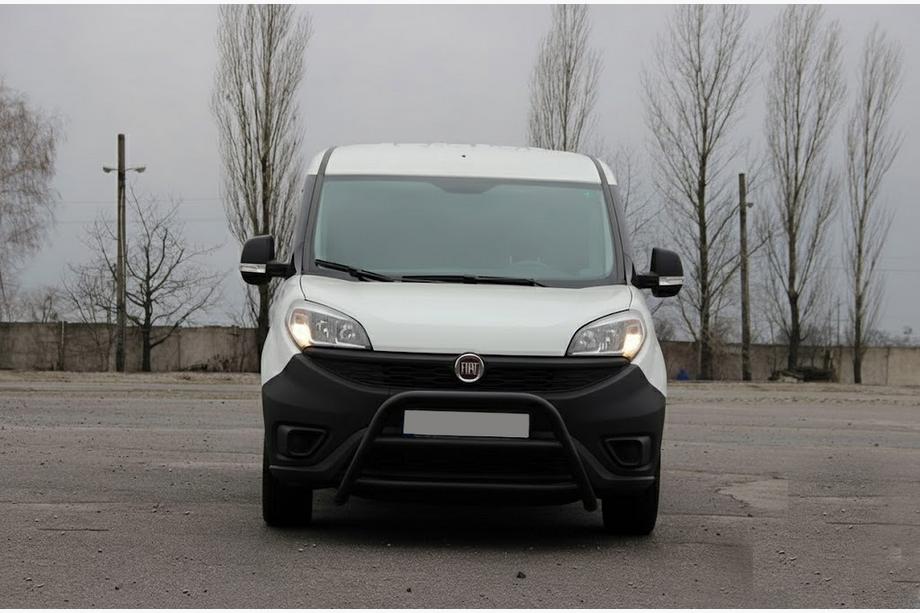 Fiat Doblo II 2010–2022 Bullbar WT022 Black (roestvrij staal) Image