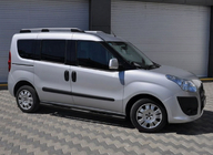 Fiat Doblo II 2010–2022 Sidebars Black (2 st., RVS) foto 2