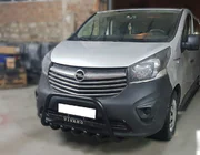 Opel Vivaro 2015–2019 Bullbar WT004 Black (RVS) foto 1