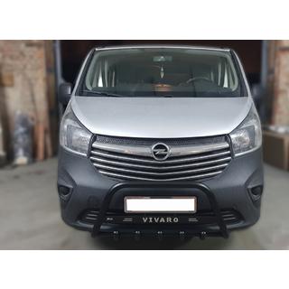 Bullbar WT004 Black (RVS) Opel Vivaro 2015–2019 foto 2