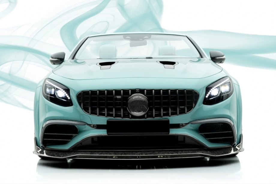 Mercedes S-class C217 Coupé 2014–2020 MNSR Carbon bodykit-set (voor S63 Cabrio 2017-2020, gesmeed carbon) Foto 2