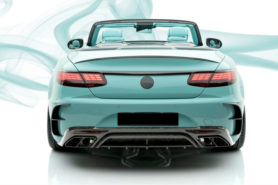 Mercedes S-class C217 Coupé 2014–2020 MNSR Carbon bodykit-set (voor S63 Cabrio 2017-2020, gesmeed carbon) Foto 4