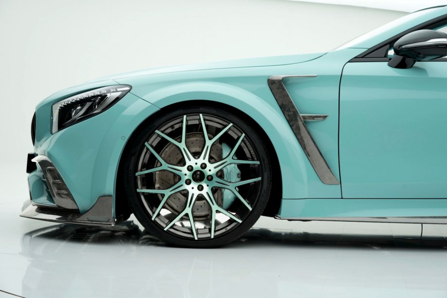 Mercedes S-class C217 Coupé 2014–2020 MNSR Carbon bodykit-set (voor S63 Cabrio 2017-2020, gesmeed carbon) Foto 6