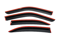 Mercedes E-class W210 1995–2002 Windschermen met chromen sierlijst Niken Luxury (4 stuks) foto 4