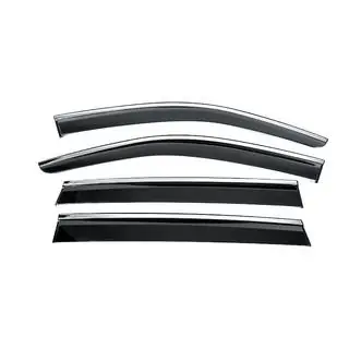 Windschermen met chromen sierlijst Niken Luxury (4 stuks)