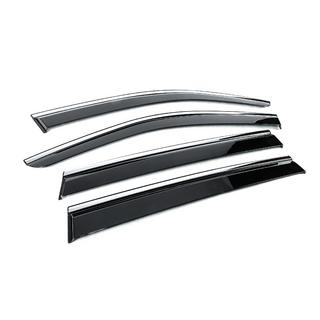 Windschermen met chromen sierlijst Niken Luxury (4 stuks) foto 3