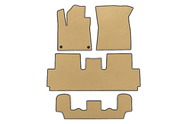 Citroen C-4 Picasso 2013–2022 EVA automatten (voor Grand, 3 rijen, beige) foto 1