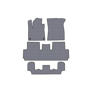 Carsuit rubber automatten (voor Grand, 3 rijen, grijs) Citroen C-4 Picasso 2013–2022 foto 1
