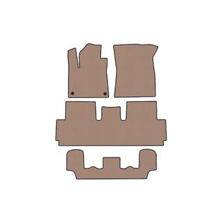 Rubberen matten Carsuit (voor Grand, 3 rijen, beige) Citroen C-4 Picasso 2013–2022 foto 1