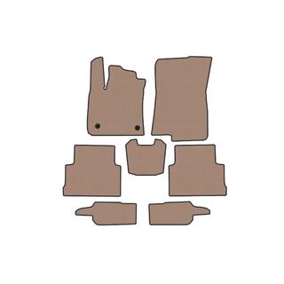 Rubberen automatten Carsuit (3 rijen, Beige) foto 1