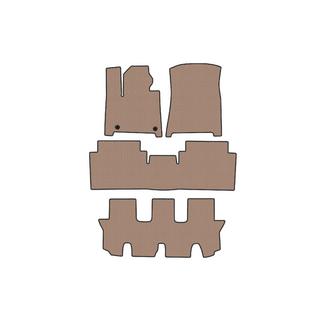 Rubberen automatten Carsuit (3 rijen, Beige) Hyundai Santa Fe 5 2023– foto 1