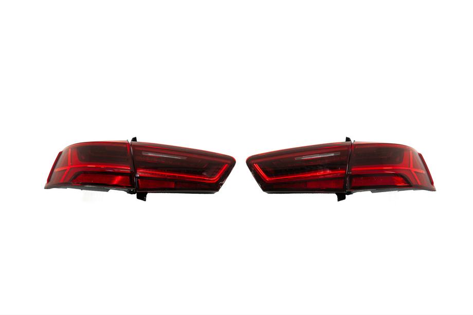 Audi A6 C7 2011–2018 High-Profile LED achterlichten (2014–2018, 2 stuks) Foto 2