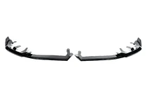 BMW 5/i5 Serie G60/G60E/G61 2023– Front bumper lip Lip Gloss Black (voor M-Sport) foto 3