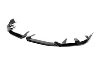 BMW 5/i5 Serie G60/G60E/G61 2023– Front bumper lip Lip Gloss Black (voor M-Sport) foto 5