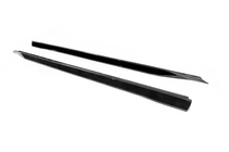 BMW 5/i5 Serie G60/G60E/G61 2023– Sideskirt extensions (voor M-Sport sideskirts) foto 6