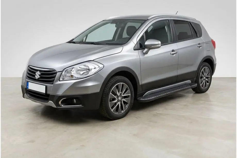 Suzuki SX4 S-Cross 2013–2016 Bosphorus Black side steps (2 st., aluminium) Image