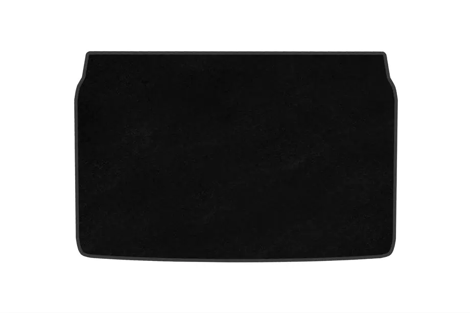 Opel Corsa F 2019– Premium textielen kofferbakmat (Elektro, Zwart) Image