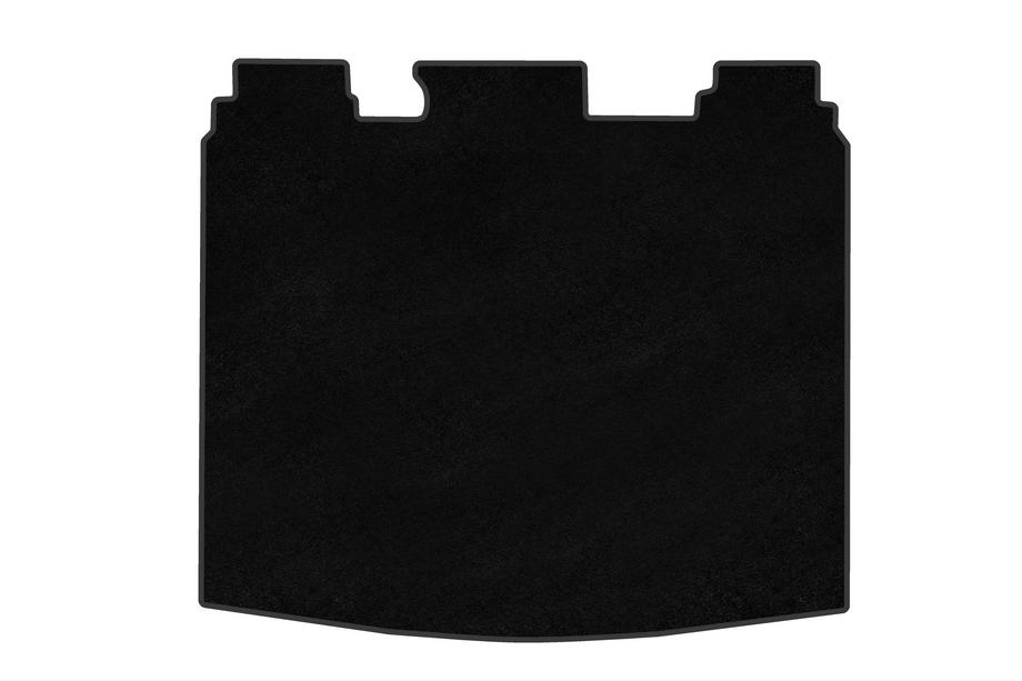 Volkswagen Caddy 2020– Premium textiele kofferbakmat (Zwart) Image