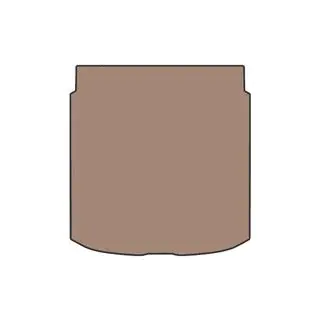 Rubberen kofferbakmat (Sedan, beige)