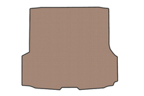 BMW 4 Serie F32/F33/F36 2012–2020 Rubberen kofferbakmat (voor F36, beige) foto 1