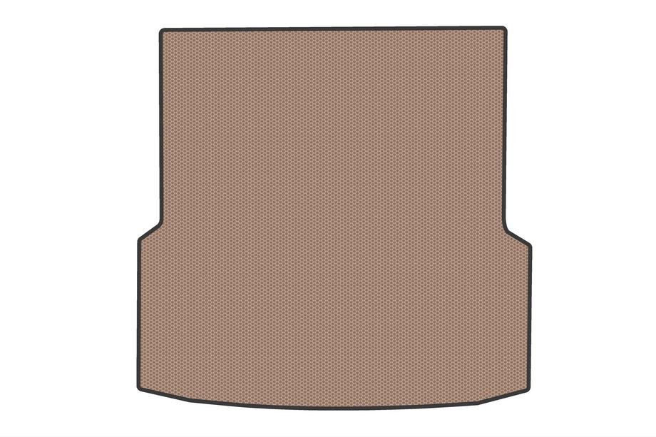 BMW 4-serie G22/23/26 2020– Rubberen kofferbakmat (voor i4 G26, beige) Foto 1
