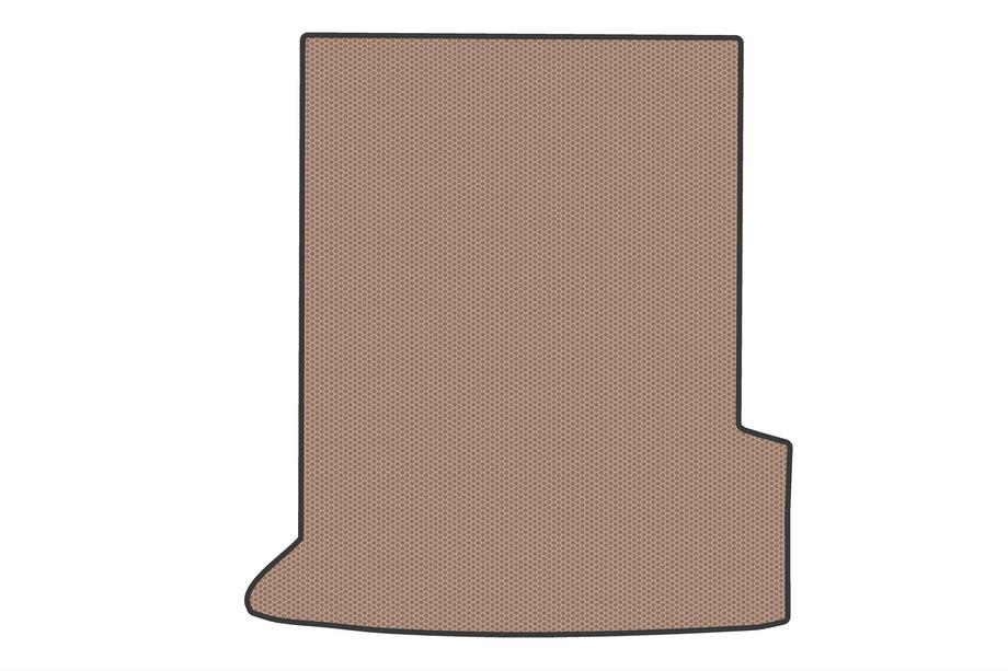 BMW 5/i5 Serie G60/G60E/G61 2023– Rubberen kofferbakmat (voor i5 G60E, beige) Foto 1