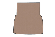 BMW 7 Serie G70/G71 2022– Rubberen kofferbakmat (voor G70E, beige) foto 1