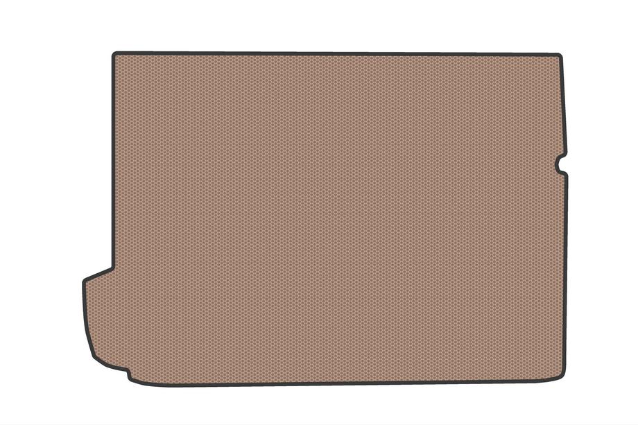 Citroen C-4 Picasso 2013–2022 Rubberen kofferbakmat (voor Grand, beige) Image