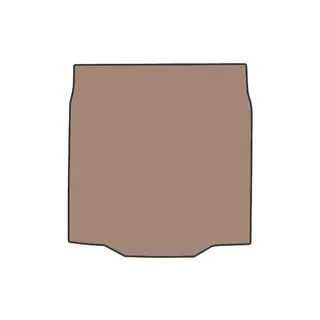 Rubberen kofferbakmat (Benzine, beige)