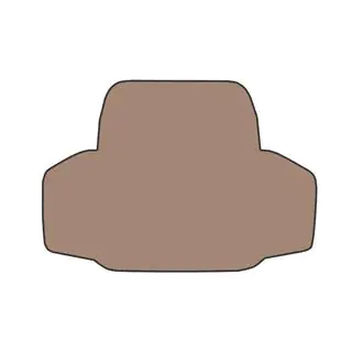 Rubberen kofferbakmat (Beige) foto 1