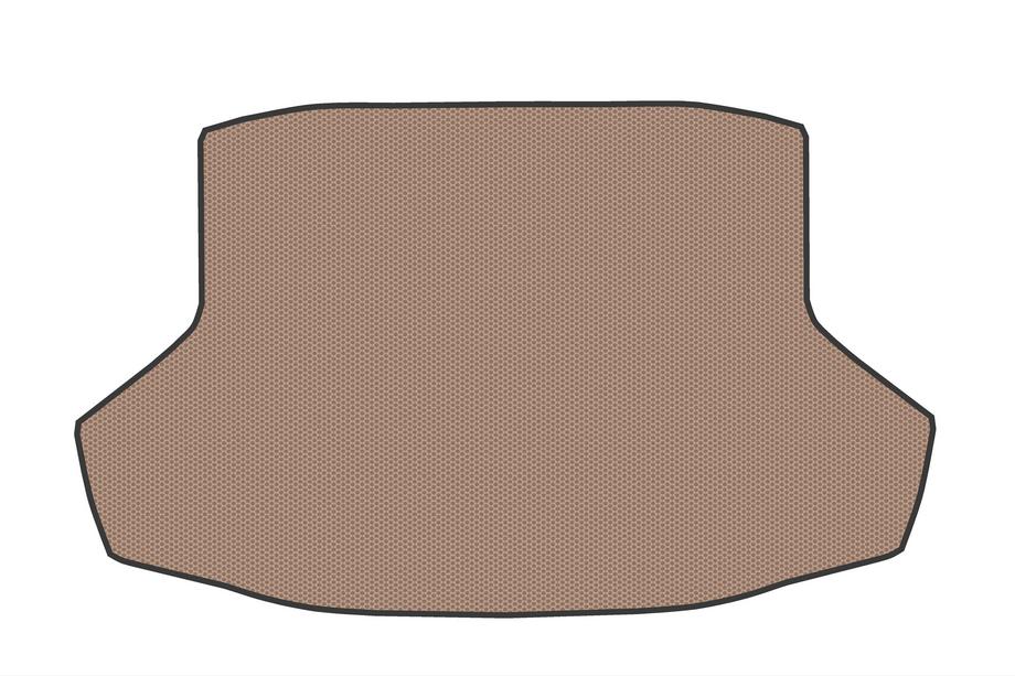 Honda Civic Sedan 2021– Rubberen kofferbakmat V1 (Beige) Foto 1