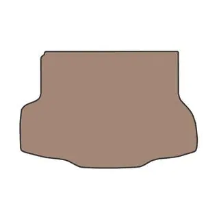 Rubberen kofferbakmat (Beige)