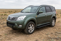 GreatWall Haval/Hover H3 2005–2013 Bosphorus Black side steps (2 st., aluminium) foto 2