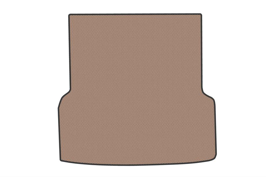Mercedes EQS 2021– Rubberen kofferbakmat (Beige) Image