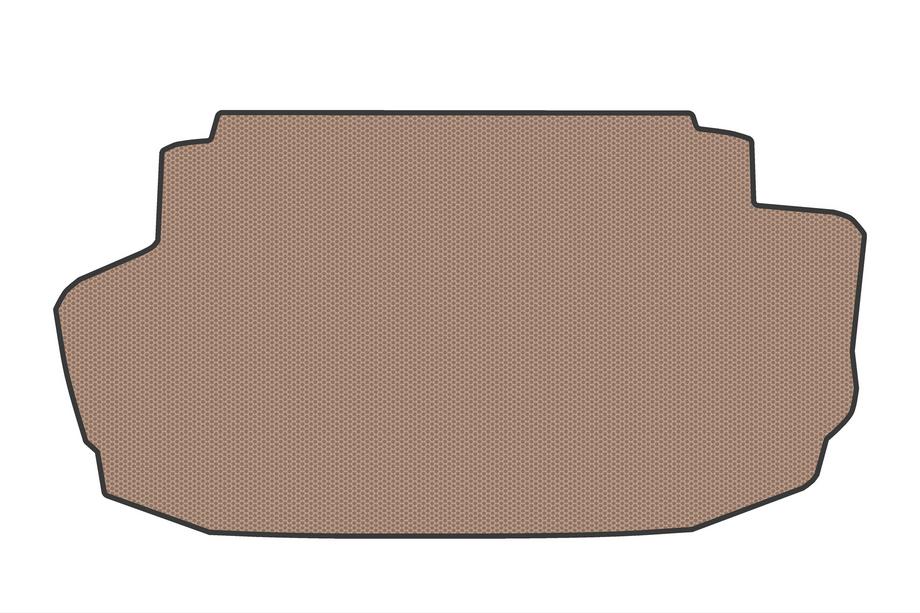 Mercedes S-Class W220 1998–2005 Rubberen kofferbakmat (Long, Beige) Image
