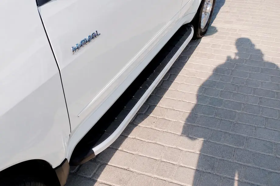 GreatWall Haval/Hover H3 2005–2013 Fullmond side steps (2 stuks, aluminium) Foto 1