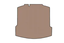 Seat Toledo 2012–2019 Rubberen kofferbakmat (Beige) foto 1