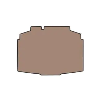 Rubberen kofferbakmat (hatchback, beige)