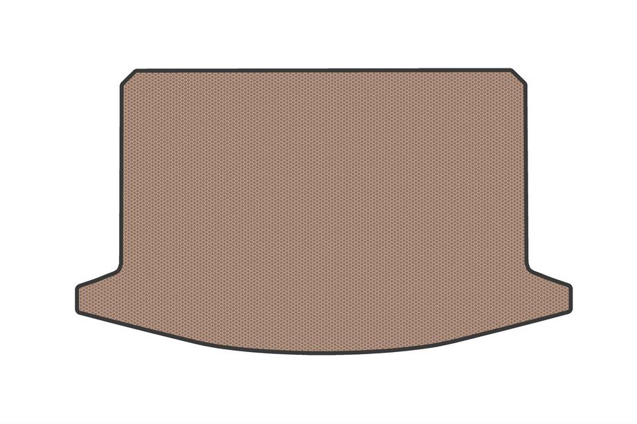SsangYong Korando 2019– Rubberen kofferbakmat (Beige) Image