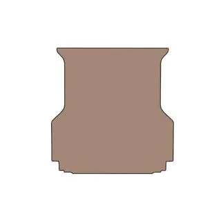 Rubberen kofferbakmat (Beige) foto 1