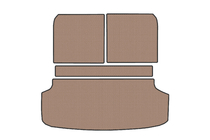KIA EV9 Rubberen kofferbakmat V2 (Beige) foto 1