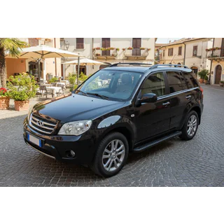 Allmond Black zijtreden (2 st., aluminium)