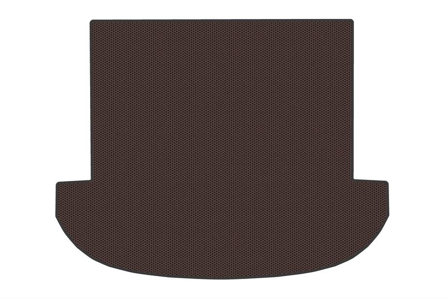 Hyundai Santa Fe 4 2018–2023 Rubberen kofferbakmat (bruin) Image