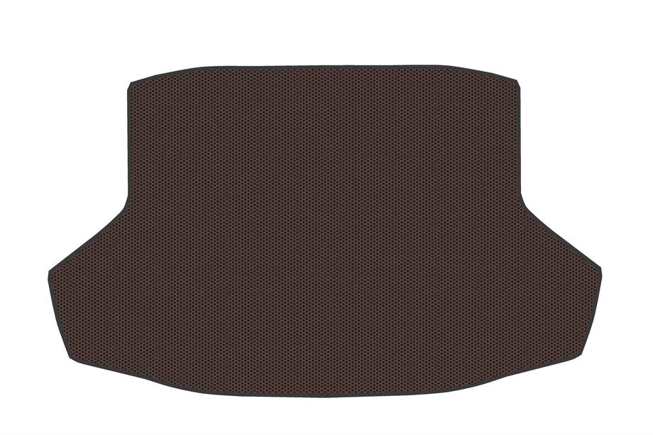 Honda Civic Sedan 2021– Rubberen kofferbakmat V1 (Bruin) Foto 1