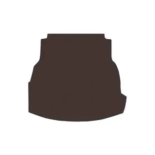 Rubberen kofferbakmat (bruin)