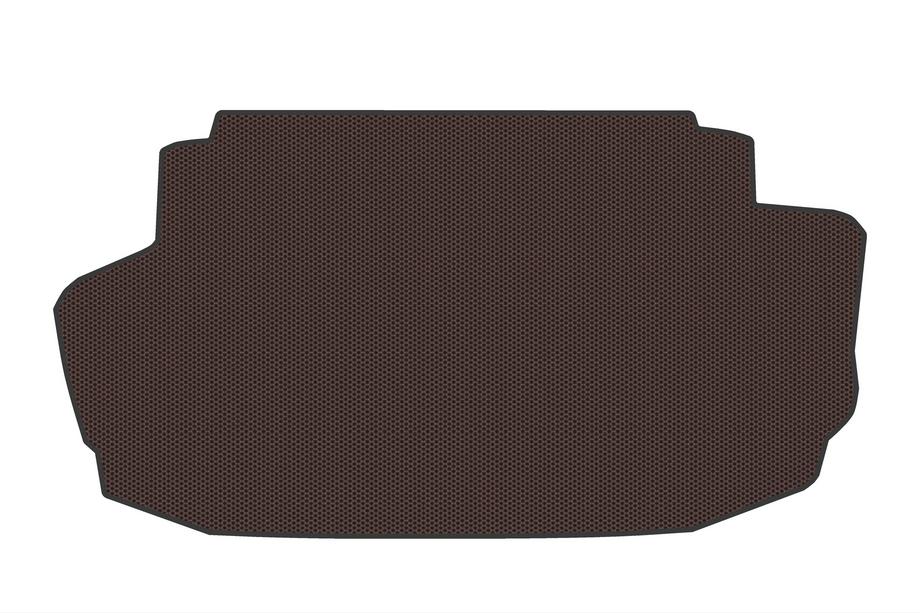 Mercedes S-Class W220 1998–2005 Rubberen kofferbakmat (Long, Bruin) Foto 1
