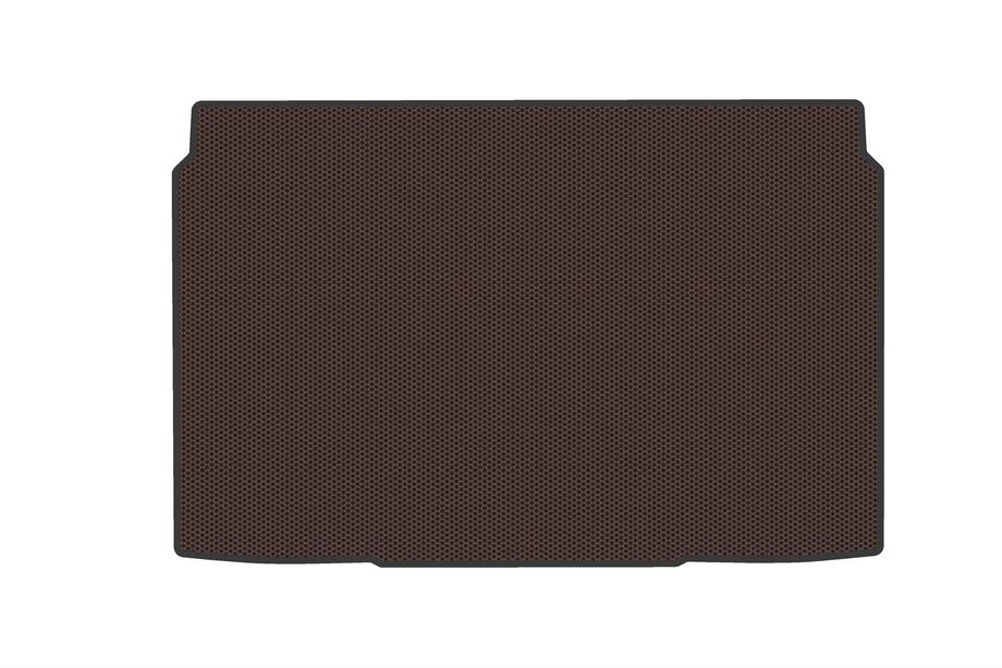 Peugeot 208 2019– Rubberen kofferbakmat (benzine, bruin) Image