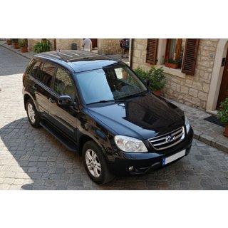 Bosphorus Black side steps (2 st., aluminium) foto 1
