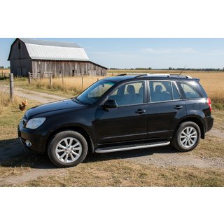 Tayga side steps (set van 2, aluminium) foto 1