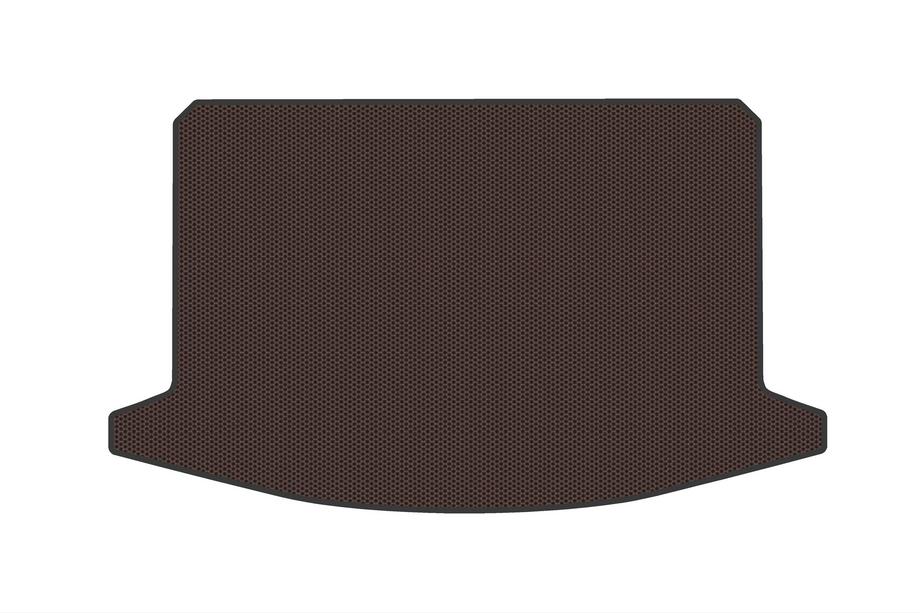 SsangYong Korando 2019– Rubberen kofferbakmat (bruin) Image